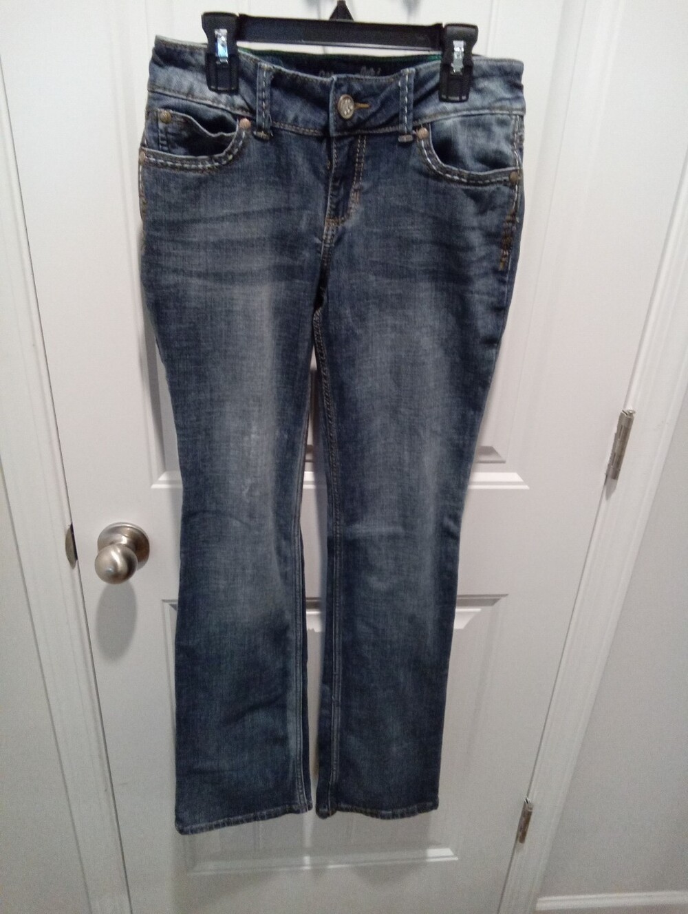 Wrangler Ultimate Riding Jean-Willow Fit Mid-Rise Bootcut Women's Sz 8 - Picture 5 of 15